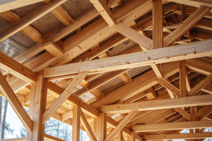 réalisation charpente en bois