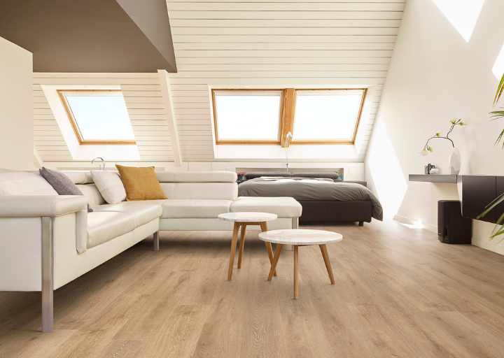 Revêtement de Sol vinyle Coretec de la teinte Naturals Lumber - exemple de réalisation sol-vinyle-coretec-naturals-lumber