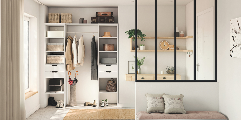 Exemple de réalisation d'aménagement intérieur avec Sogal verriere-et-dressing-menuiserie-amenagement-interieur